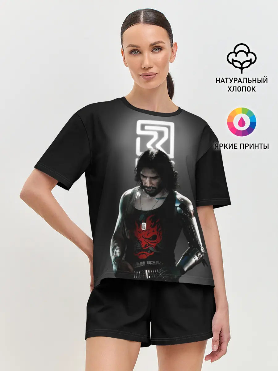 Женская пижама с шортами / CP77 | Relic