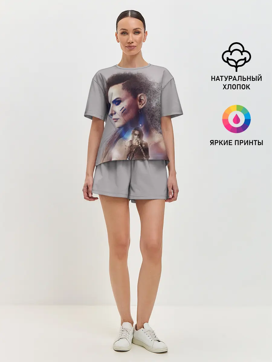 Женская пижама с шортами / CP77 | Rogue and Johnny