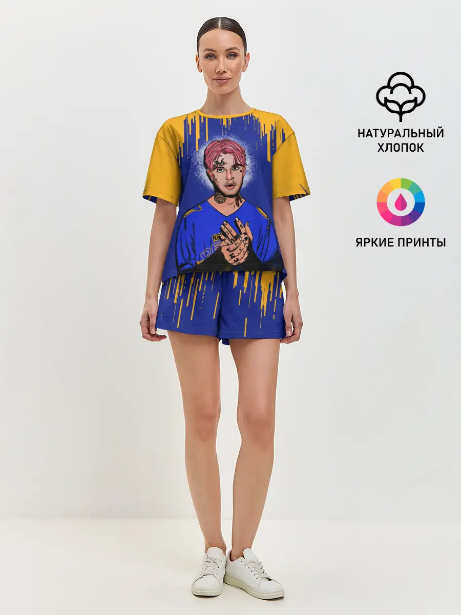 Женская пижама с шортами / LIL PEEP | ЛИЛ ПИП