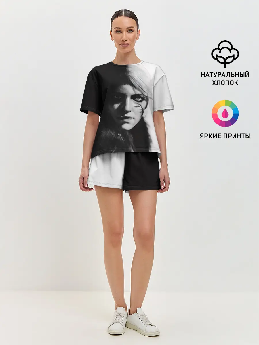 Женская пижама с шортами / Цирилла