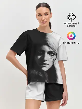 Женская пижама с шортами / Цирилла