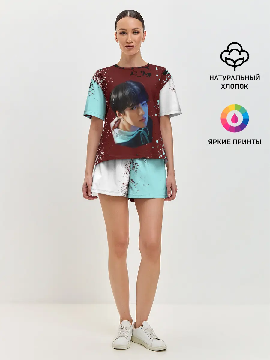 Женская пижама с шортами / MX | MONSTA X