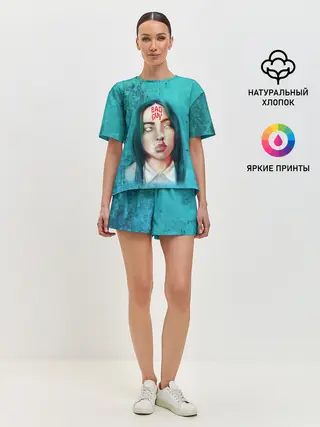 Женская пижама с шортами / BAD GUY | BILLIE EILISH