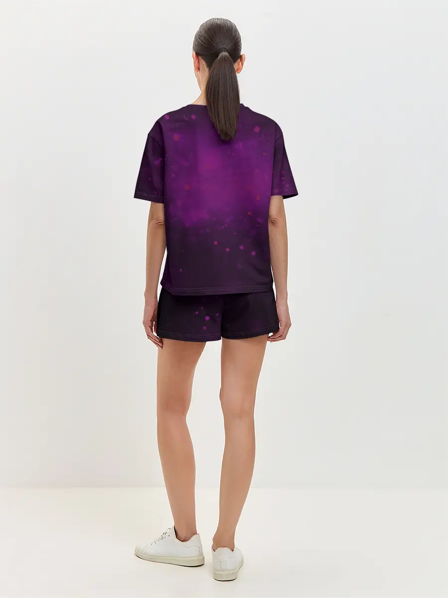 Женская пижама с шортами / BILLIE EILISH | GLITCH