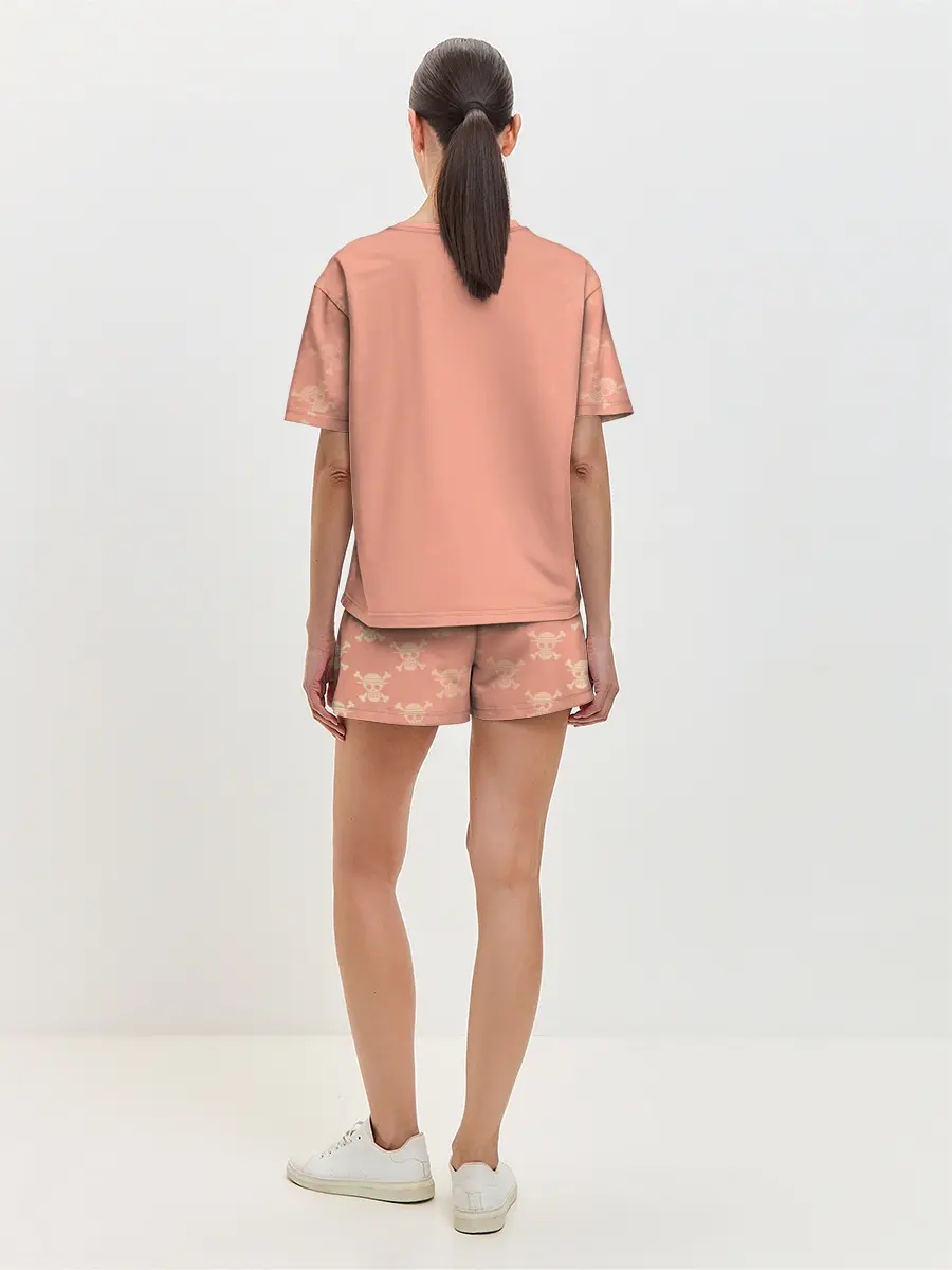 Женская пижама с шортами / Бартоломео и Луффи One Piece