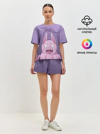 Женская пижама с шортами / аниме Да, я паук, и что?