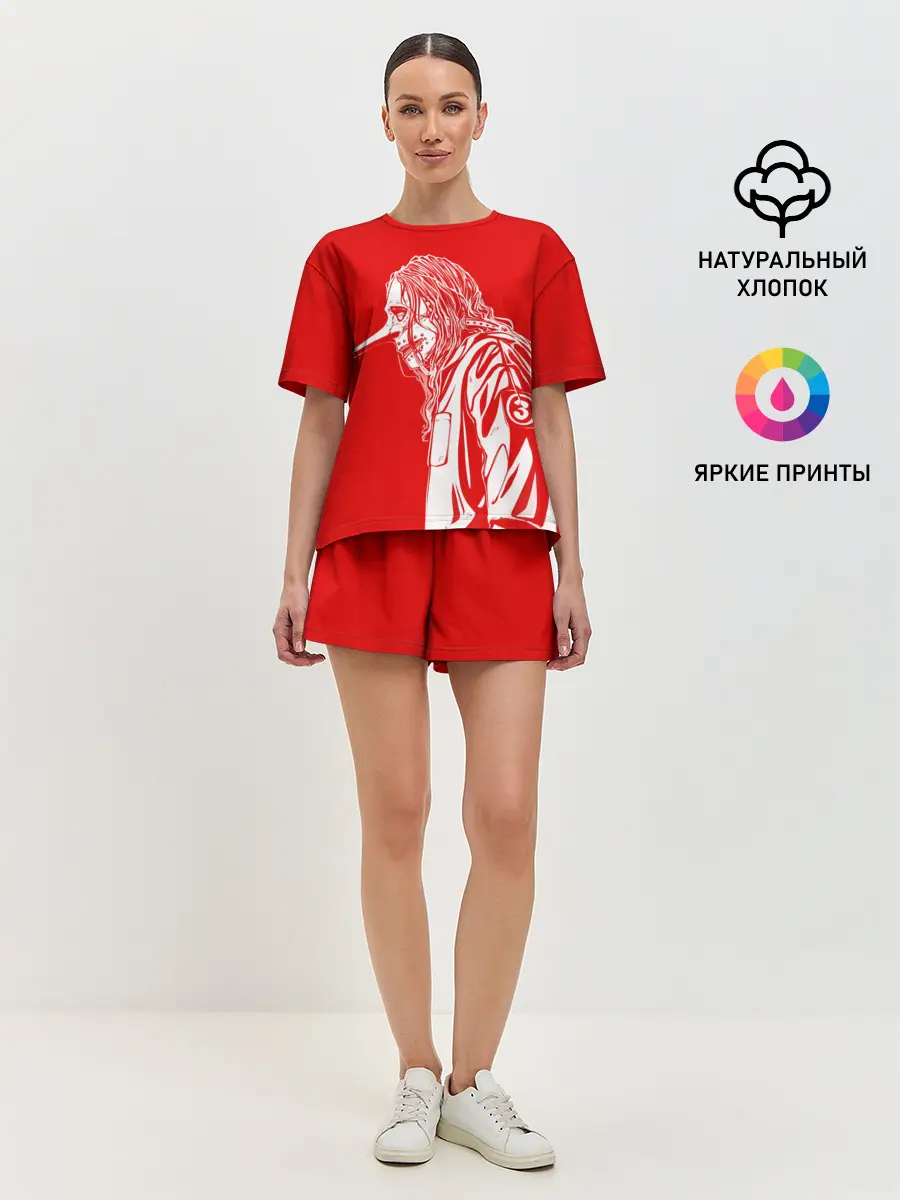 Женская пижама с шортами / Крис Фен