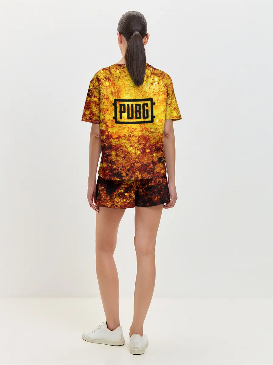 Женская пижама с шортами / АИР ДРОП | ПАБГ