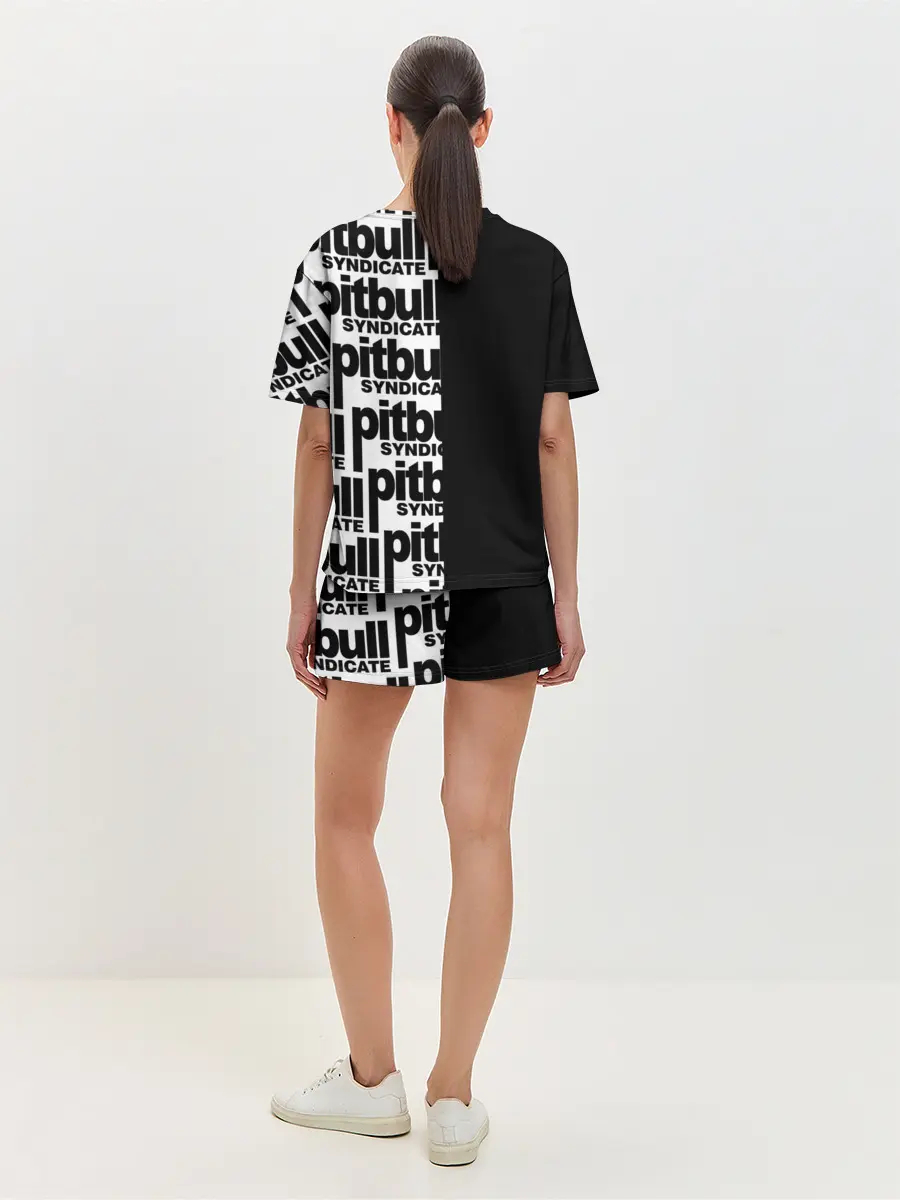 Женская пижама с шортами / PITBULL SYNDICATE / ПИТБУДЬ