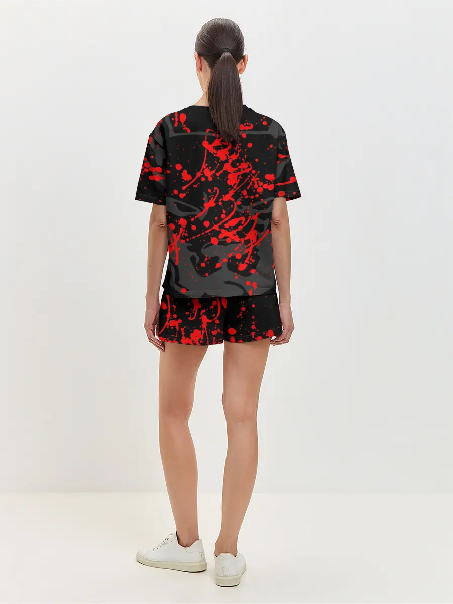 Женская пижама с шортами / PITBULL SYNDICATE / ПИТБУДЬ