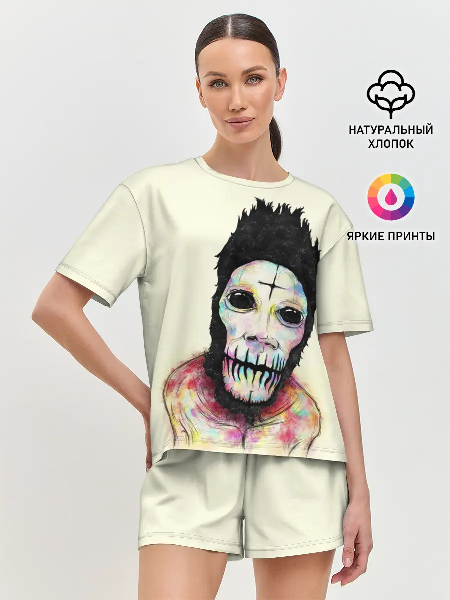 Женская пижама с шортами / Уэс