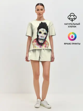 Женская пижама с шортами / Уэс