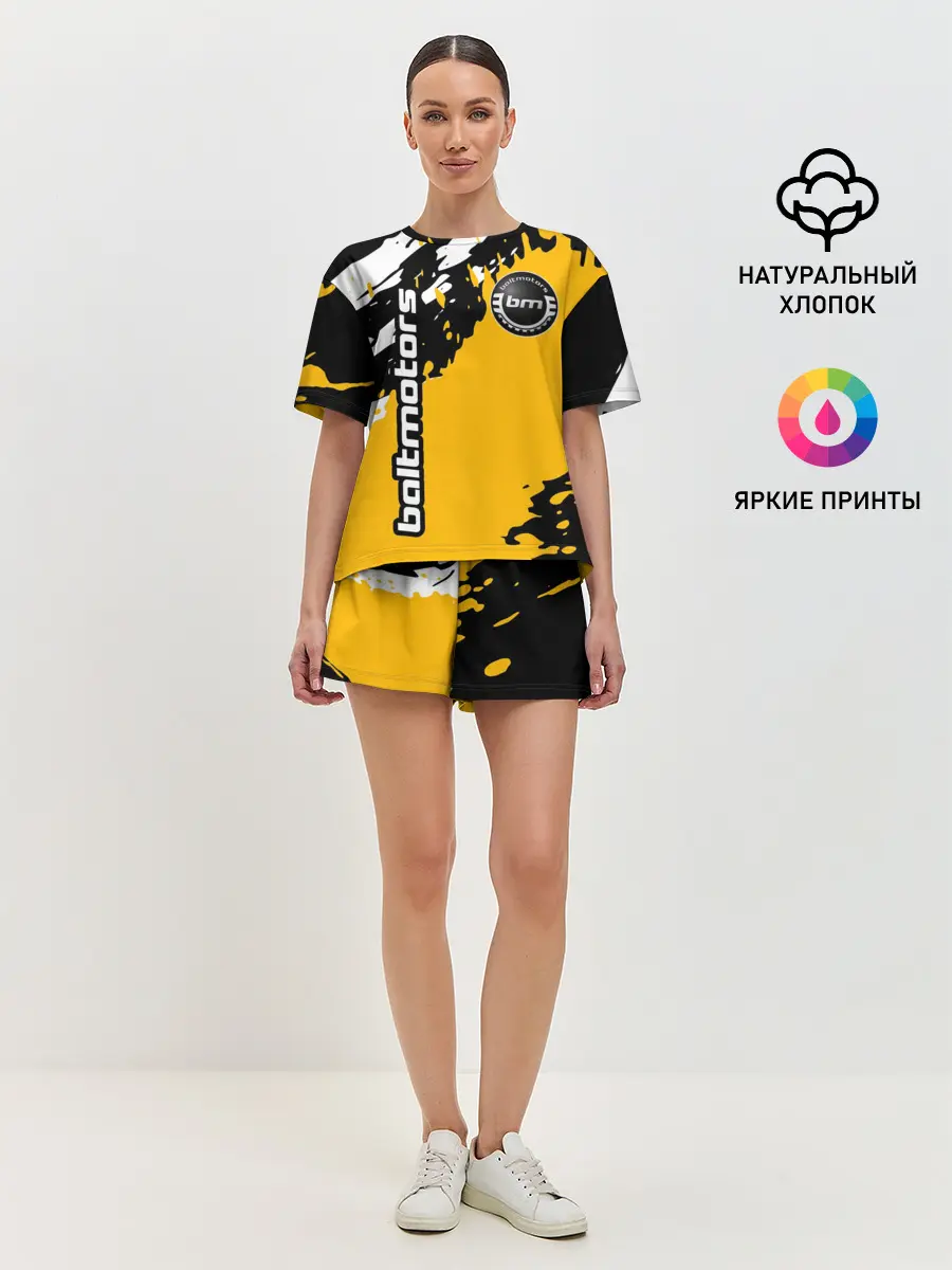 Женская пижама с шортами / BALTMOTORS / БАЛТМОТОРС