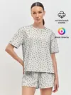 Женская пижама с шортами / Звёздочки