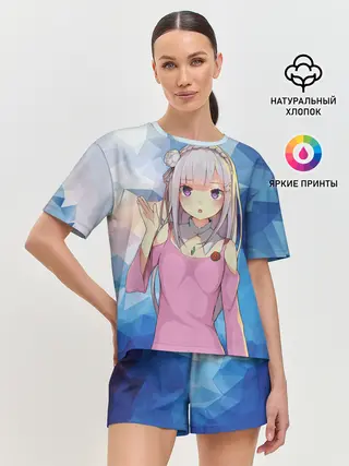 Женская пижама с шортами / Emilia&Rem