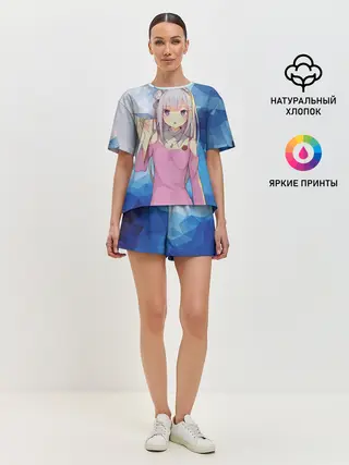 Женская пижама с шортами / Emilia&Rem