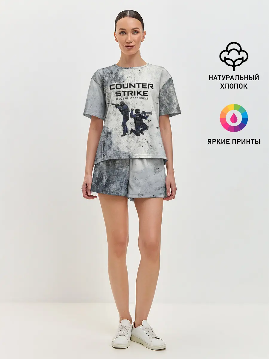 Женская пижама с шортами / COUNTER TERRORIST | CS GO