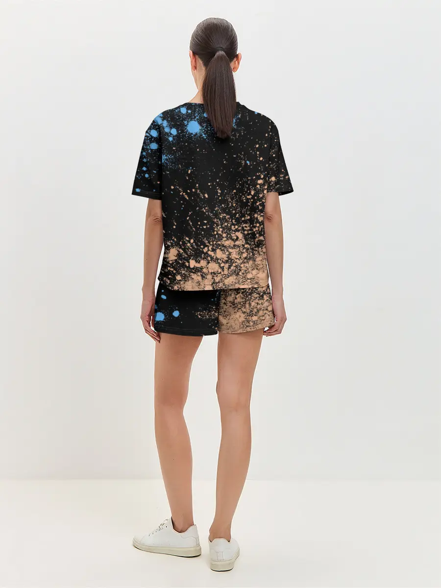 Женская пижама с шортами / Пивозавр - Краска