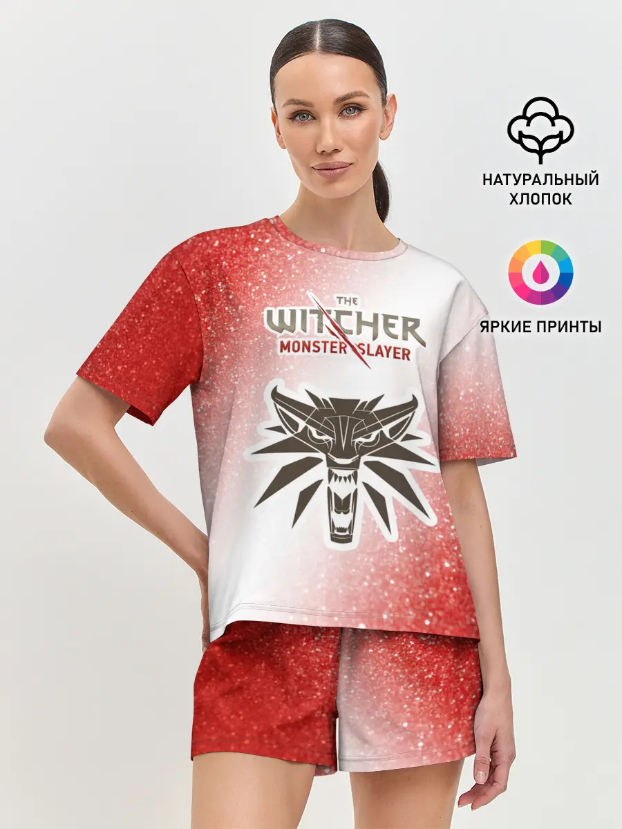 Женская пижама с шортами / The Witcher Monster Slayer - Noise