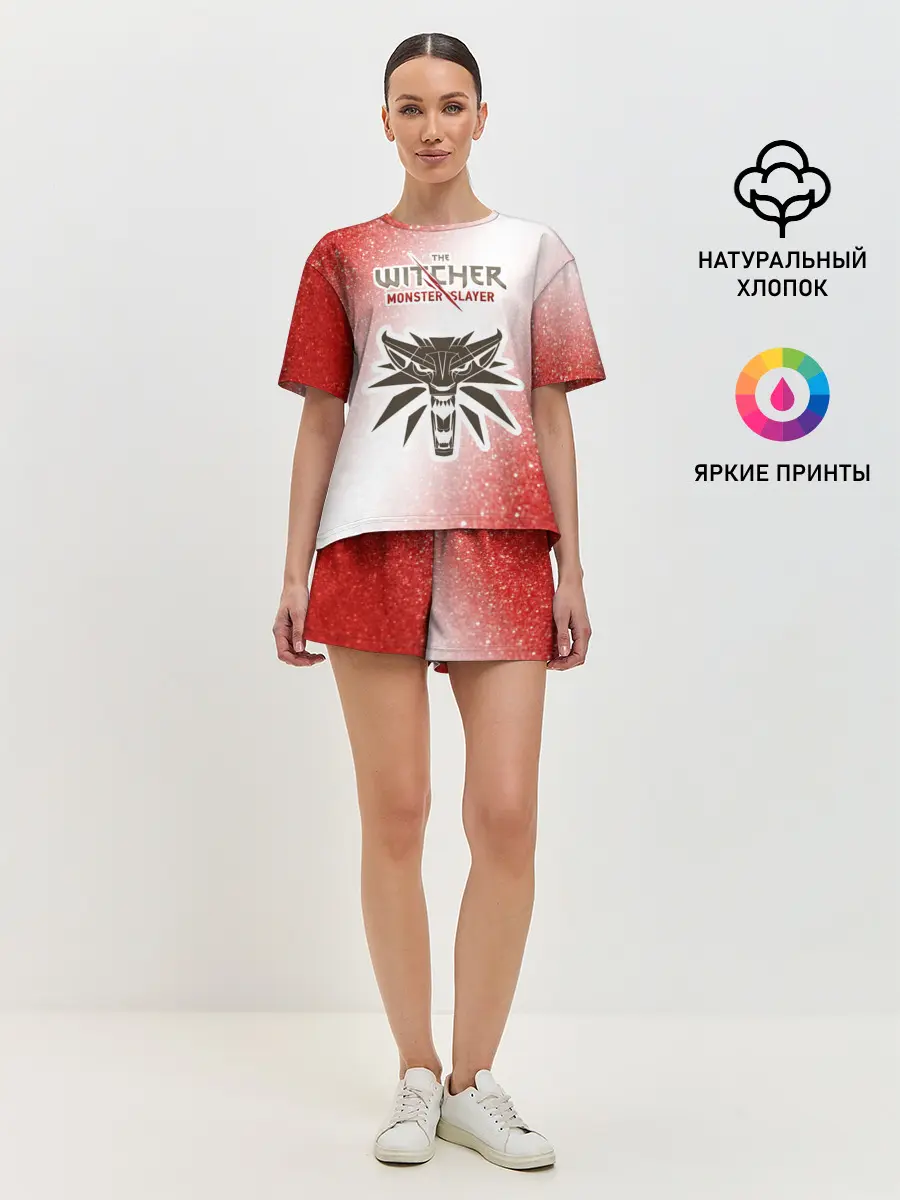 Женская пижама с шортами / The Witcher Monster Slayer - Noise