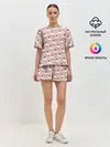 Женская пижама с шортами / Вишенка на кексе