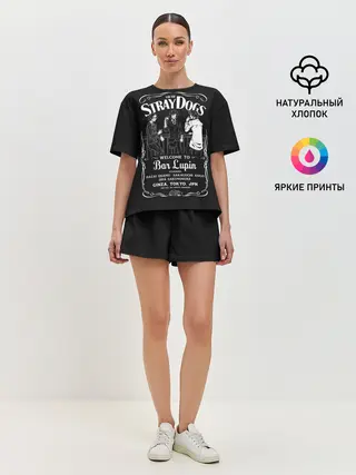 Женская пижама с шортами / Бродячие псы Дазай ОСаму