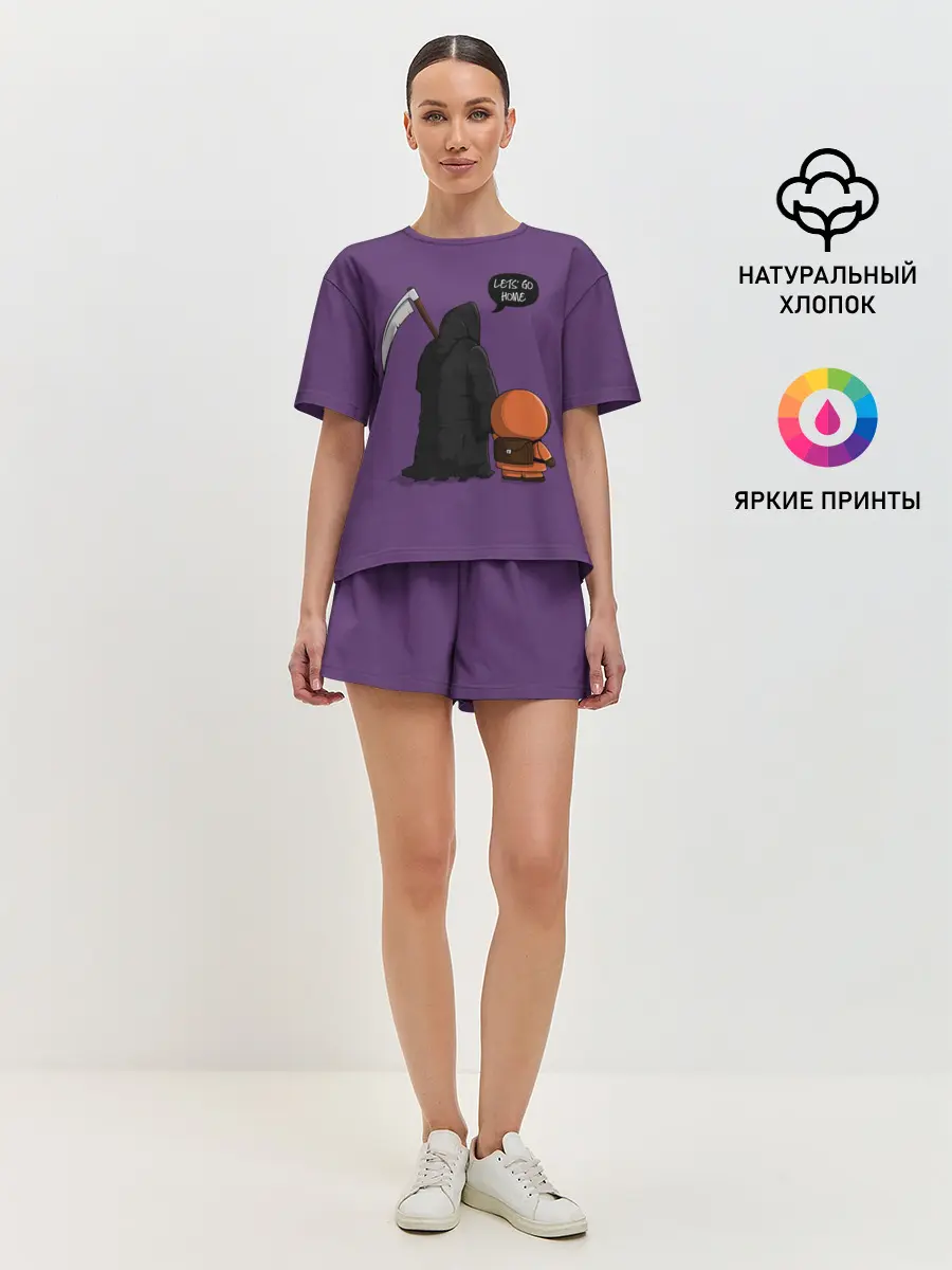 Женская пижама с шортами / Лучший друг Кенни