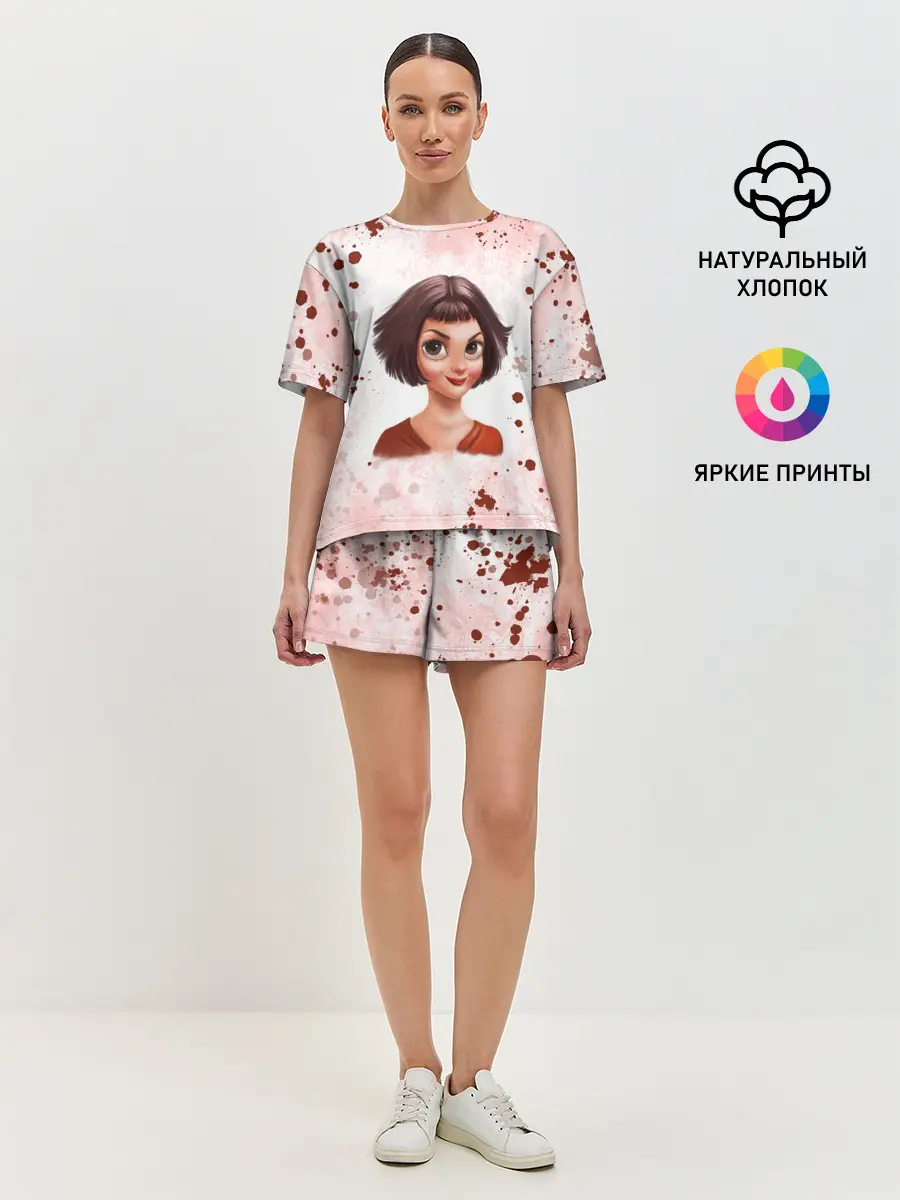 Женская пижама с шортами / Амели | Amelie