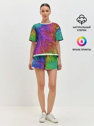 Женская пижама с шортами / NEON