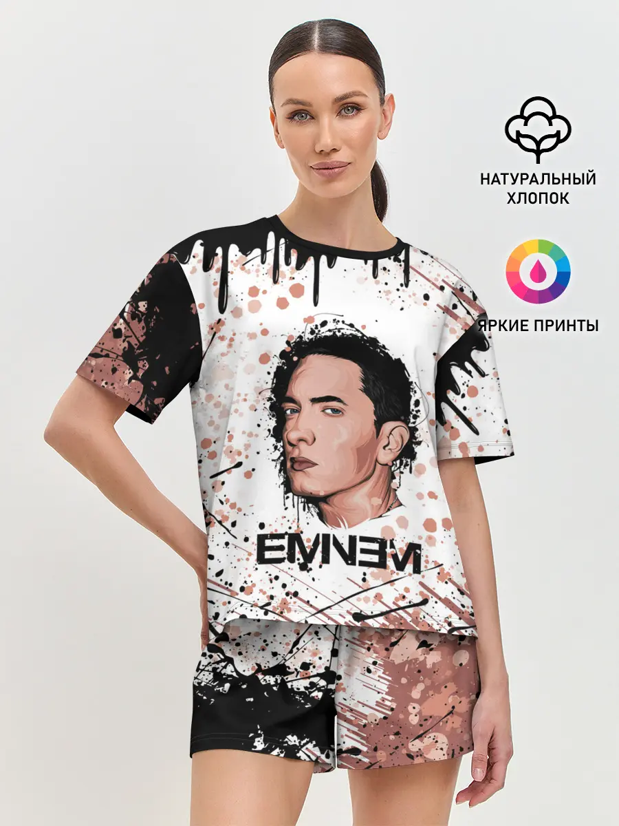 Женская пижама с шортами / EMINEM | ЭМИНЕМ