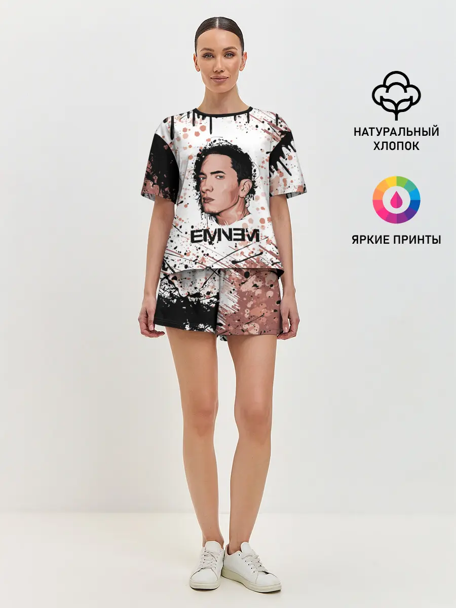 Женская пижама с шортами / EMINEM | ЭМИНЕМ
