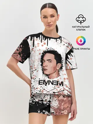 Женская пижама с шортами / EMINEM | ЭМИНЕМ