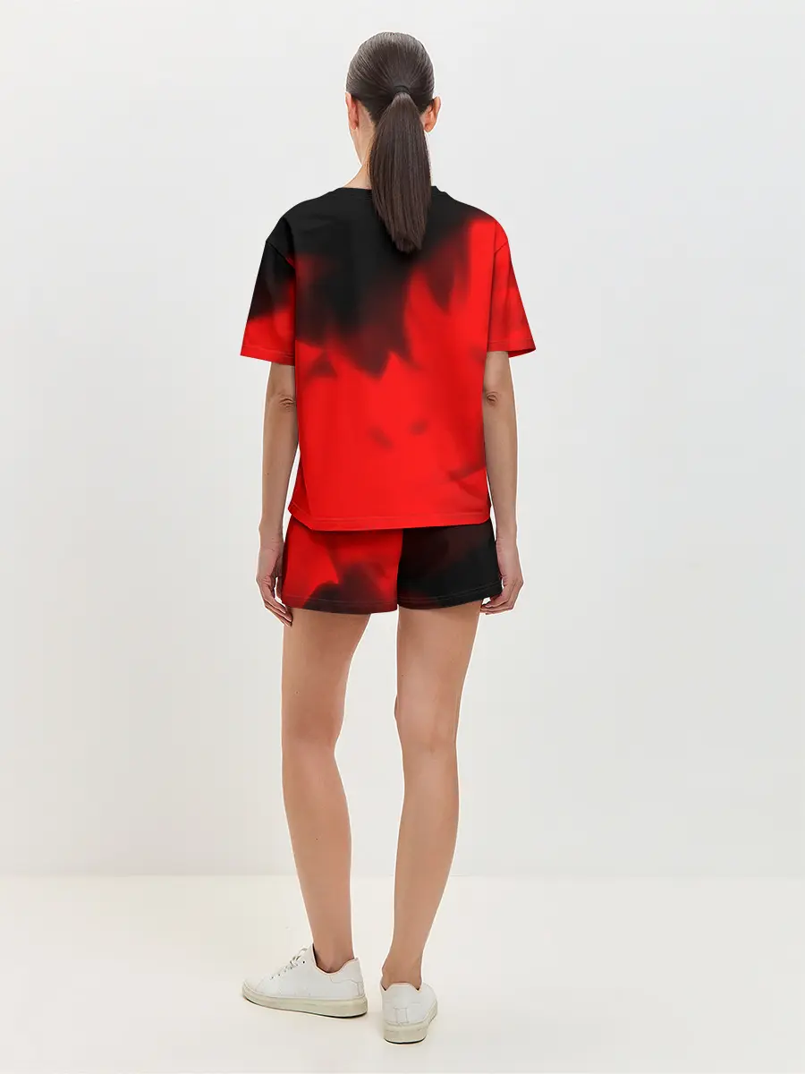 Женская пижама с шортами / Поймет Только Русский - Огонь