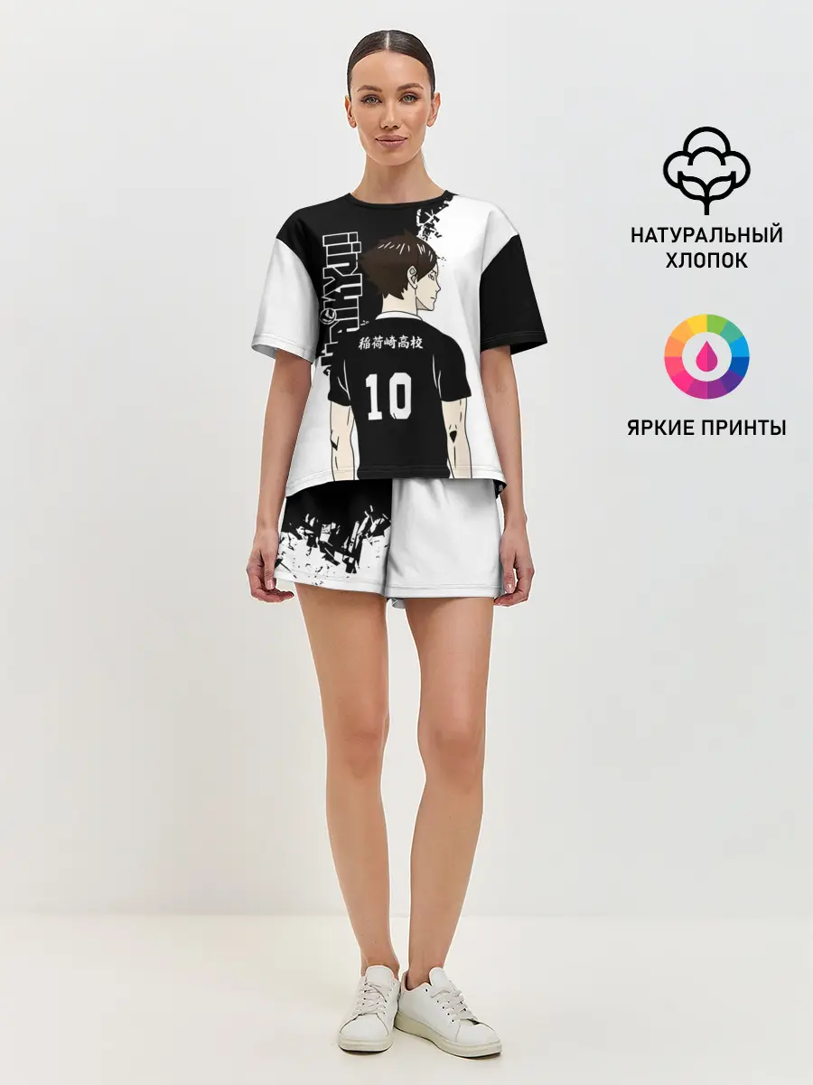 Женская пижама с шортами / Ринтаро Суна / Suna Rintaro