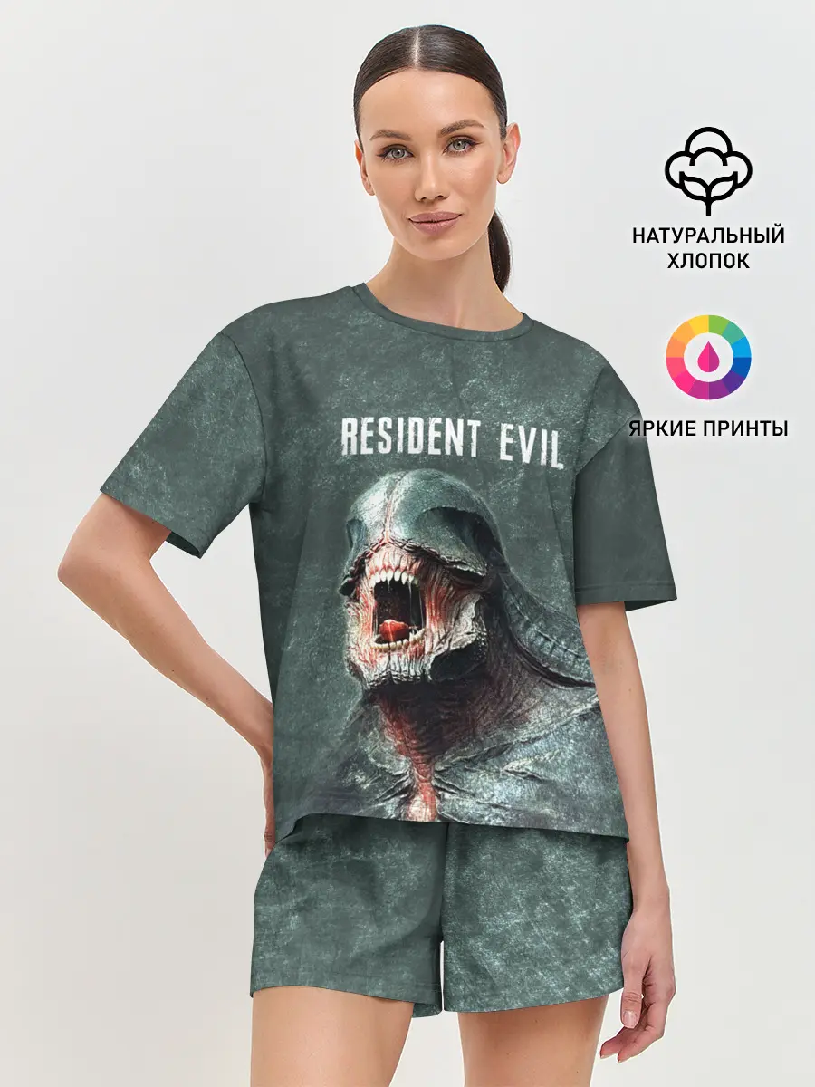 Женская пижама с шортами / RESIDENT EVIL 2 | РЕЗИДЕНТ ЕВИЛ