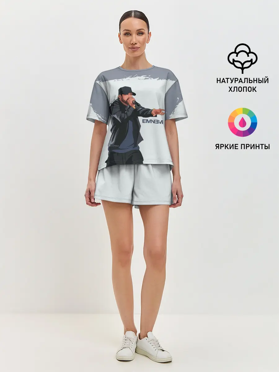 Женская пижама с шортами / EMINEM | ЭМИНЕМ