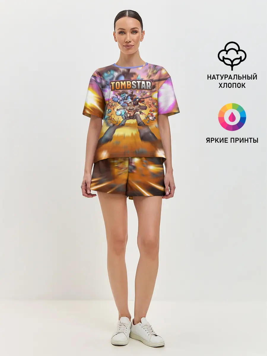 Женская пижама с шортами / TombStar | ТомбСтар
