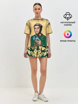 Женская пижама с шортами / Джаред Лето | Jared Leto