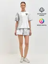 Женская пижама с шортами / Russia | MSKSide Colorless