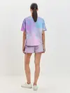 Женская пижама с шортами / Градиент