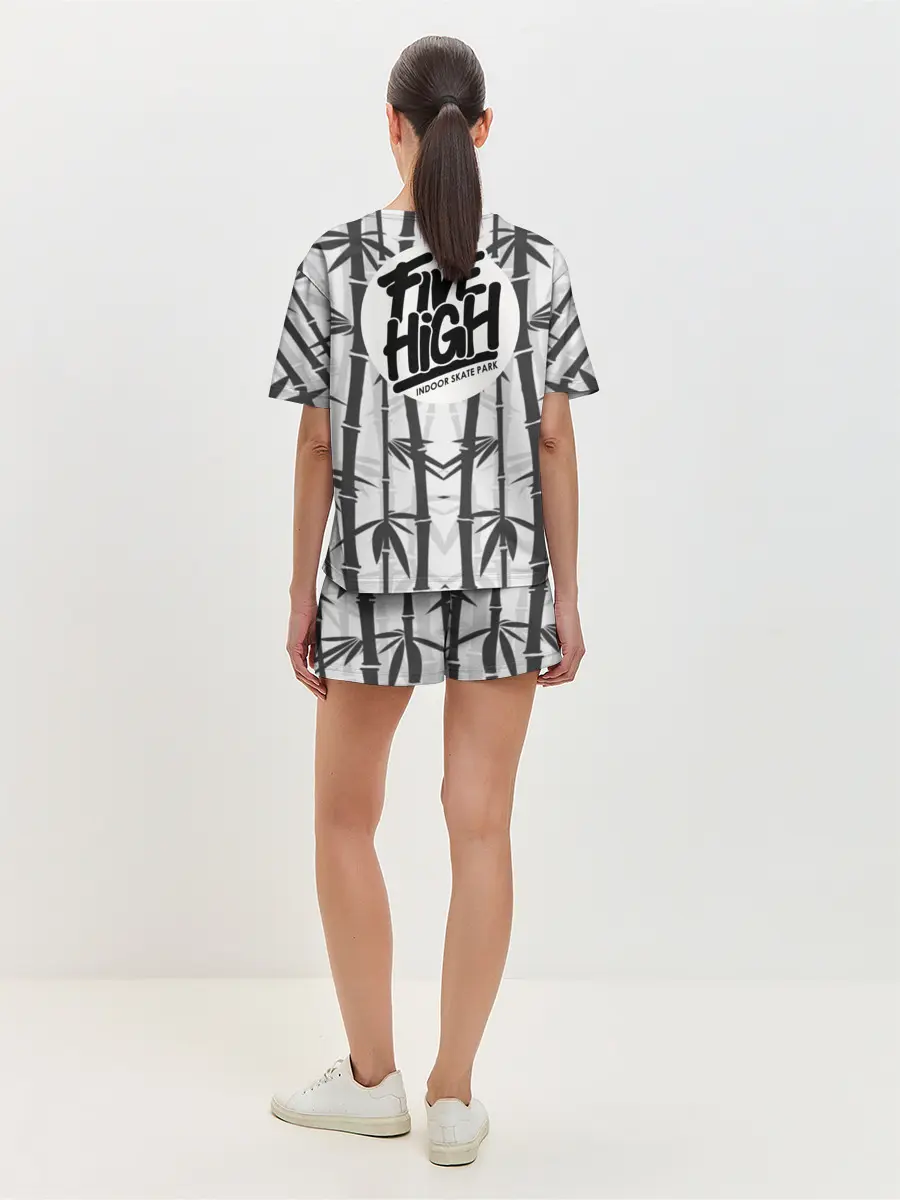 Женская пижама с шортами / HiFi Panda