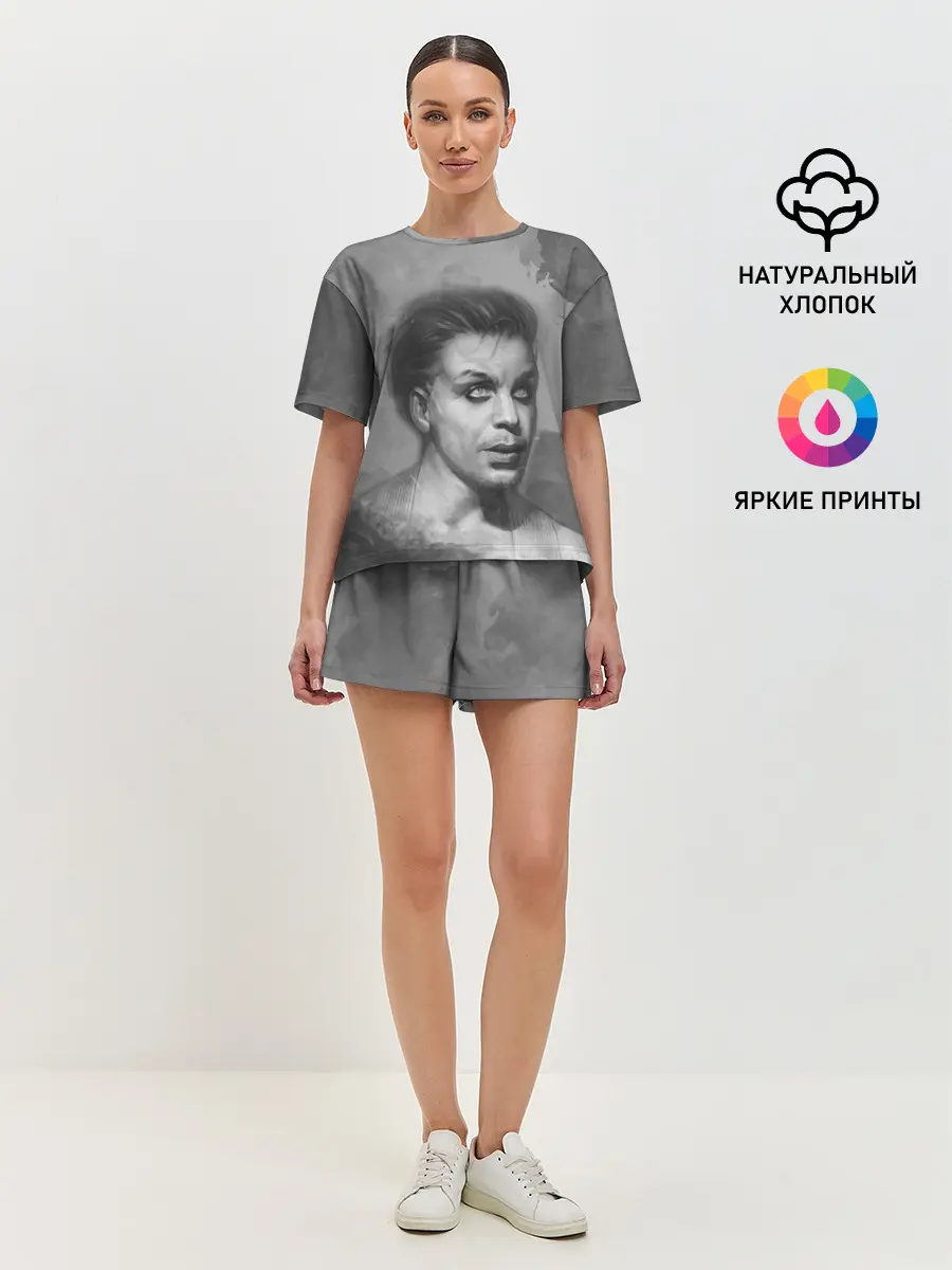 Женская пижама с шортами / Тилль Линдеманн | РАМШТАЙН