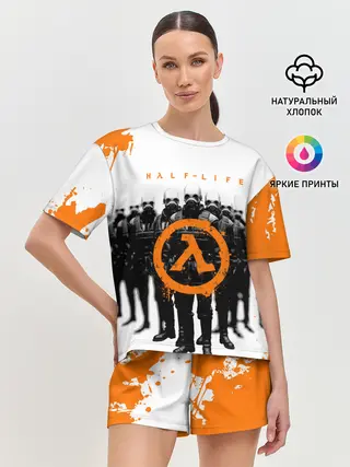 Женская пижама с шортами / HL | HALF-LIFE
