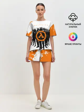 Женская пижама с шортами / HL | HALF-LIFE