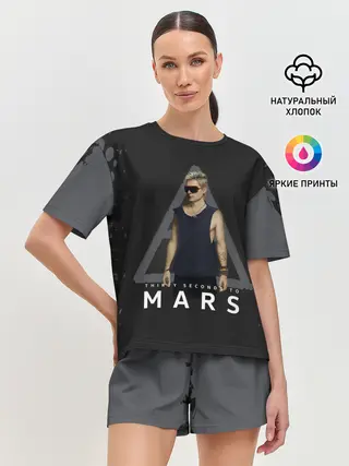 Женская пижама с шортами / Джаред Лето | Jared Leto