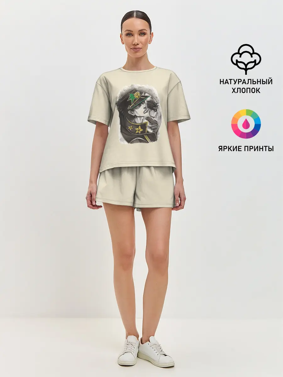 Женская пижама с шортами / Jotaro Kujo