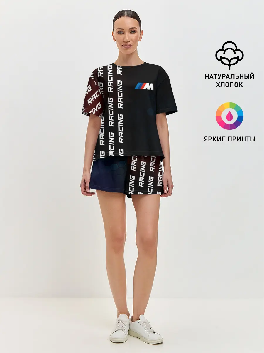 Женская пижама с шортами / BMW - Racing