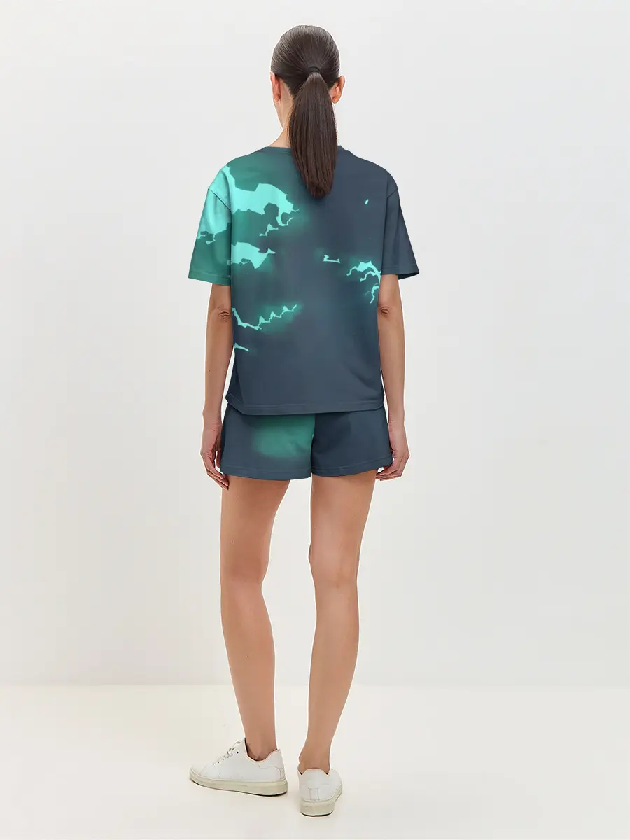 Женская пижама с шортами / Эш с Пикачу