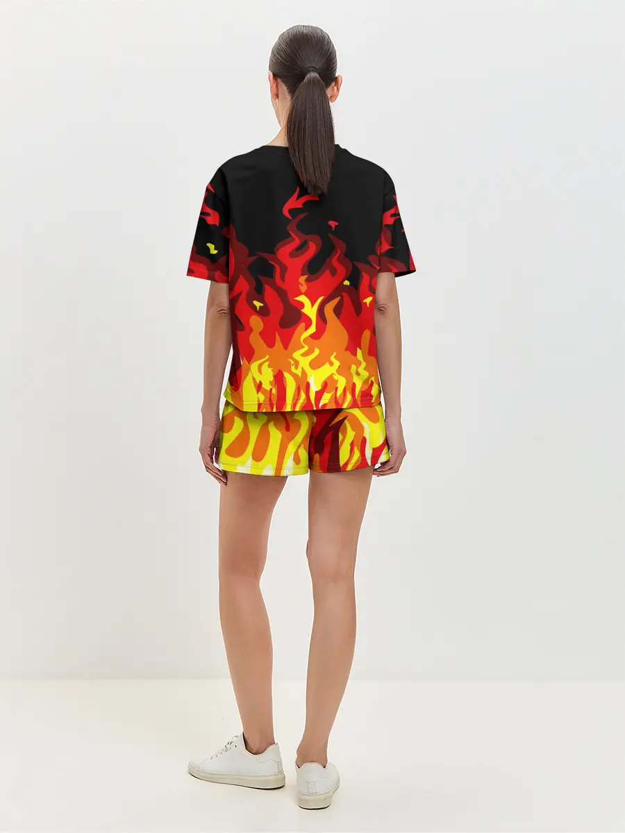 Женская пижама с шортами / AC DC HIGHWAY TO HELL