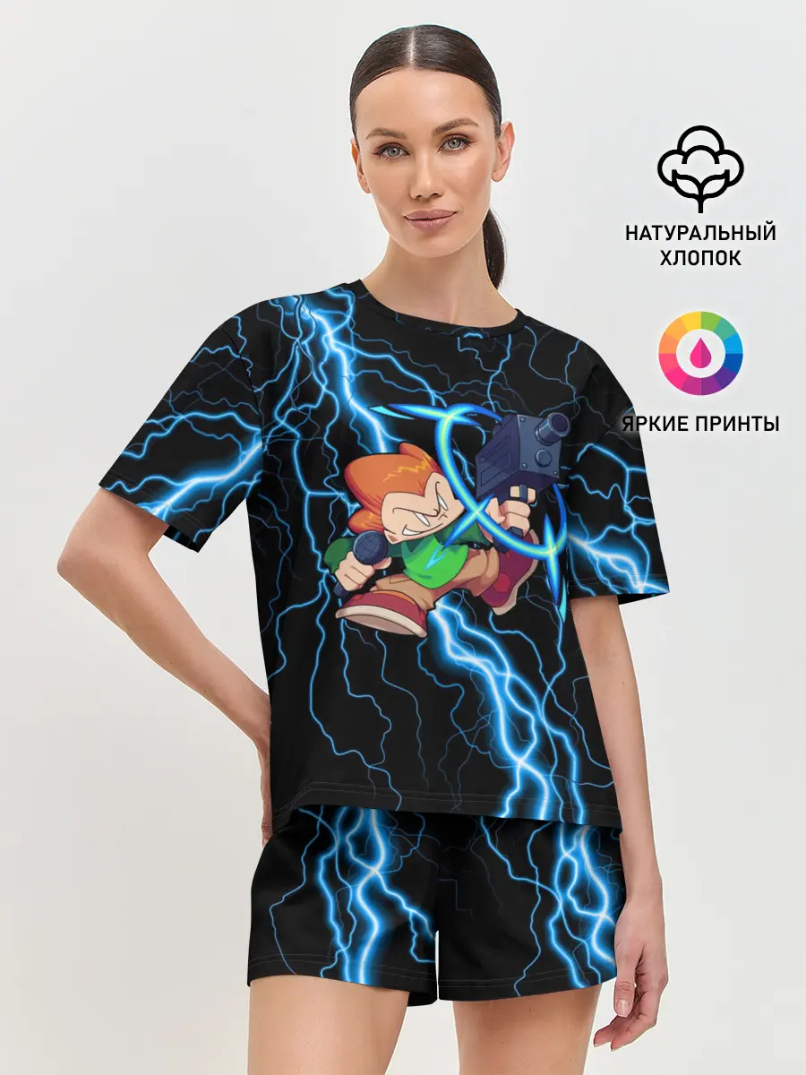 Женская пижама с шортами / Пико